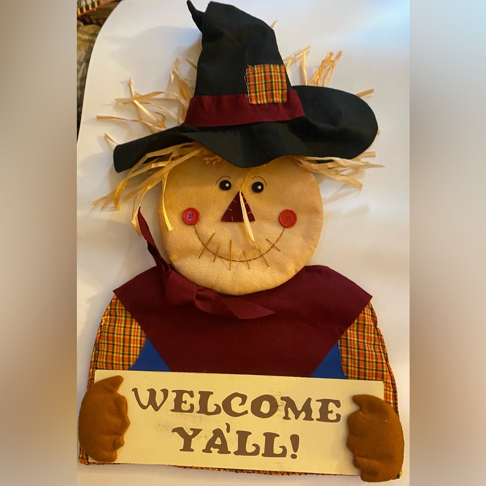 Hanging Fall Scarecrow Decoration